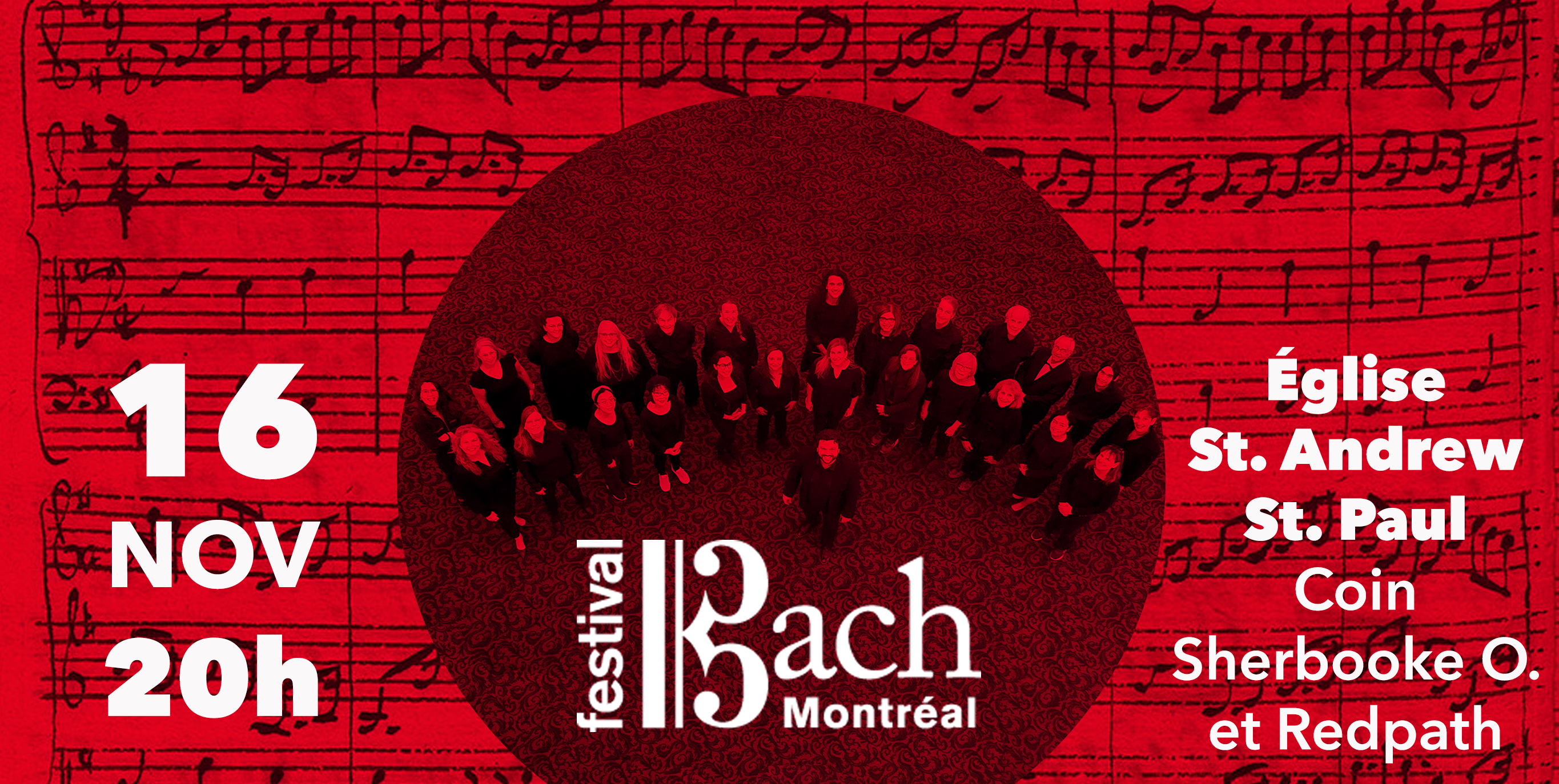 Chorale Anima Musica au Festival Bach Montréal